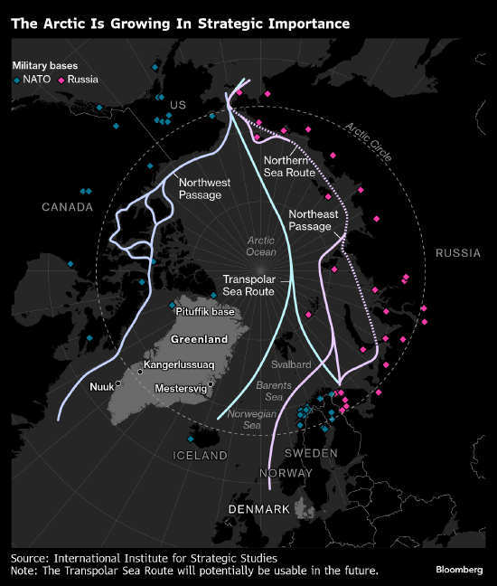 英国和德国讨论在格陵兰岛部署北约部队以平息